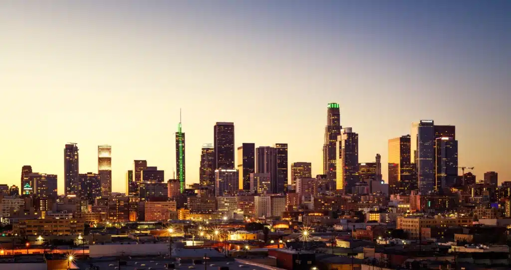 Los Angeles, CA Skyline